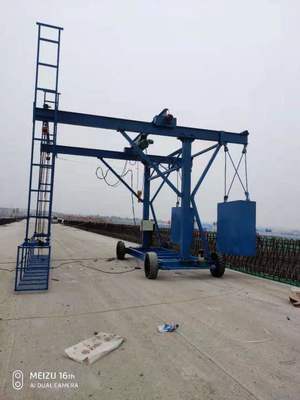防撞护栏安全作业台车---河南亚森桥梁机械设备